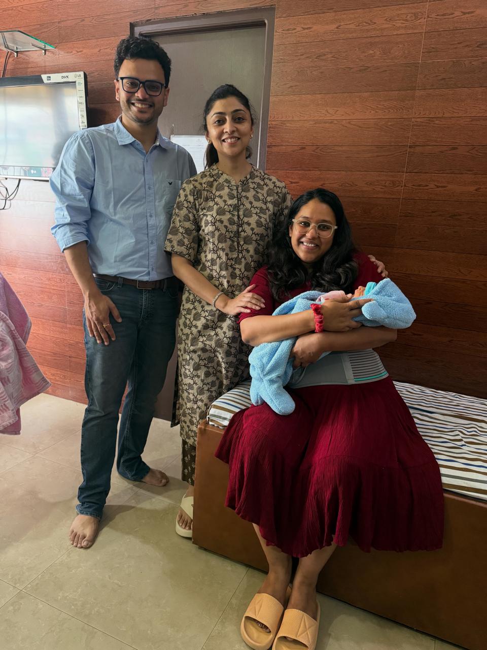 Dr. Priyanka Bhargava with patient 5